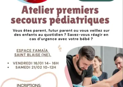 Atelier premier secours