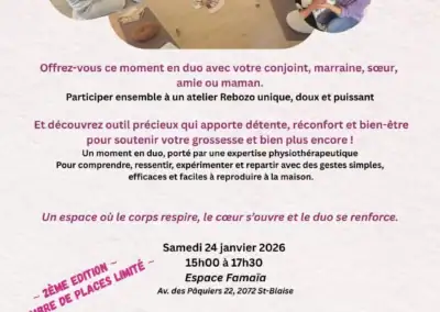 Atelier spécial grossesse