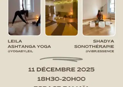 Atelier Yoga Espace Famaïa Femme pratique yoga