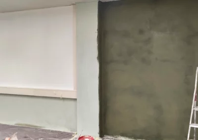 Vue du chantier en cours de réalisation, Espace Famaïa Neuchâtel