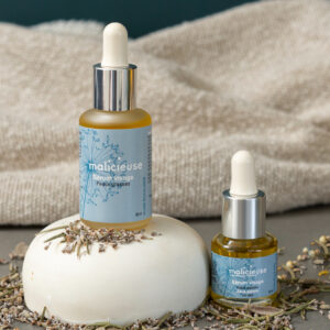 Sérum visage Pure Équilibre de Malicieuse, soin naturel fabriqué à Neuchâtel
