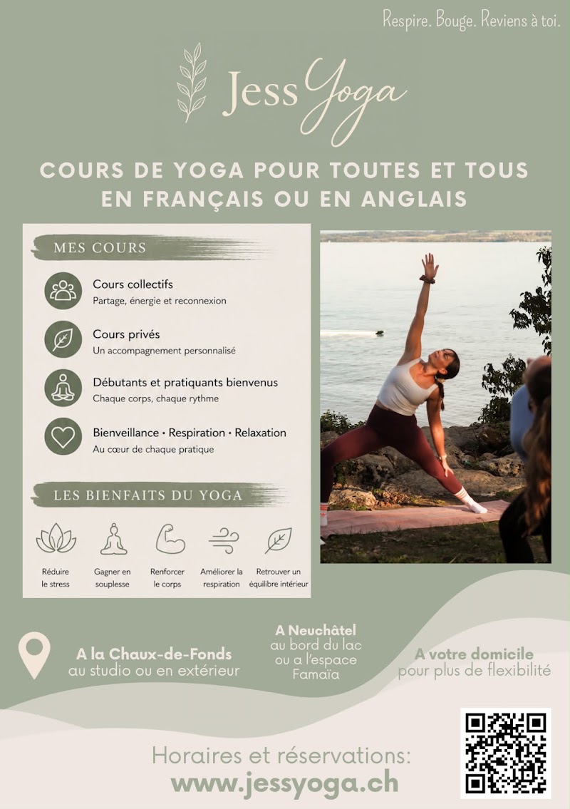 Flyer : Yoga Yang to Yin avec Jessica, mardi 13 octobre